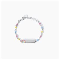 Bracciale Mabina Bambino Rainbow-Tag in Argento 533599 - 533599